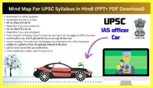 Mind Map For UPSC Syllabus In Hindi (PPT+ PDF Download)