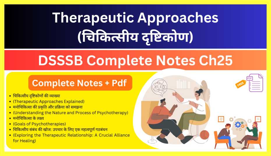 Therapeutic-Approaches-Notes-in-Hindi