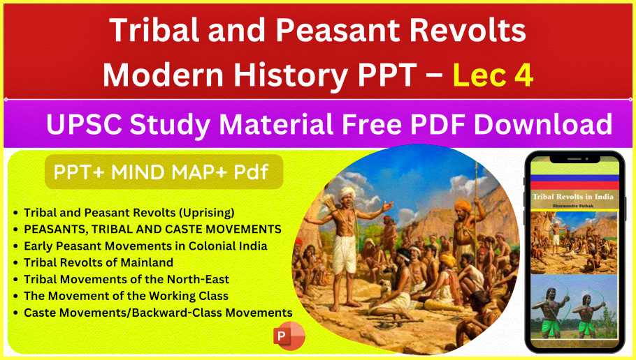 Tribal-and-Peasant-Revolts-Uprising