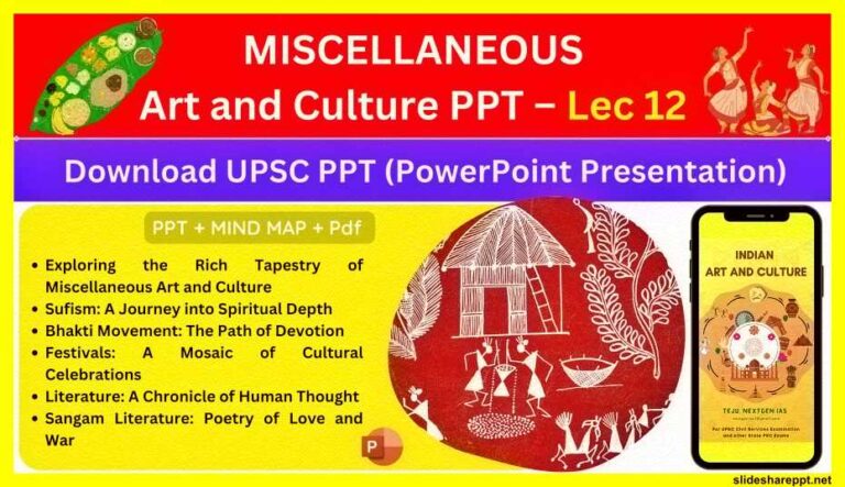 MISCELLANEOUS-Art-and-Culture-UPSC-PPT-Slides