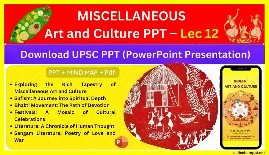 MISCELLANEOUS-Art-and-Culture-UPSC-PPT-Slides