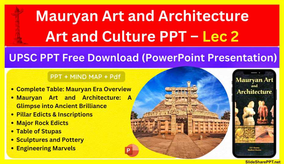 Mauryan-Art-and-Architecture-UPSC-Pdf-Download
