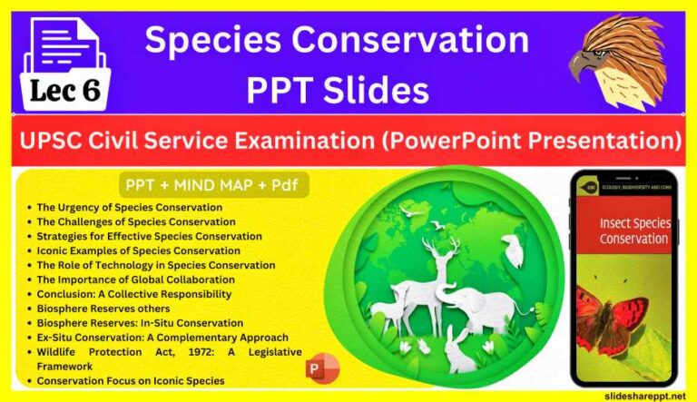 Species-Conservation-UPSC-Notes-PPT