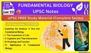 FUNDAMENTAL-BIOLOGY-UPSC-Notes
