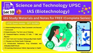 Science-and-Technology-UPSC-IAS-Biotechnology-PPT