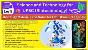 Science-and-Technology-for-UPSC-Biotechnology-PPT