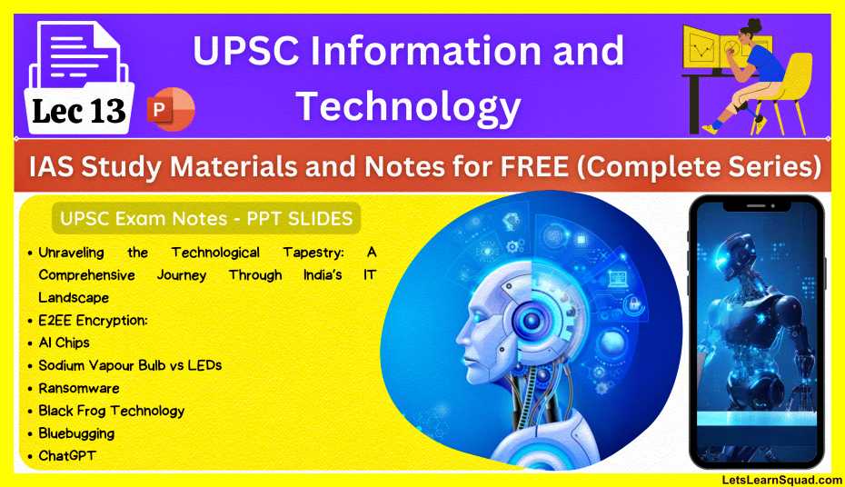 UPSC-Information-and-Technology