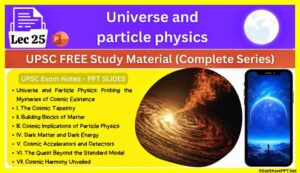 Universe-and-particle-physics