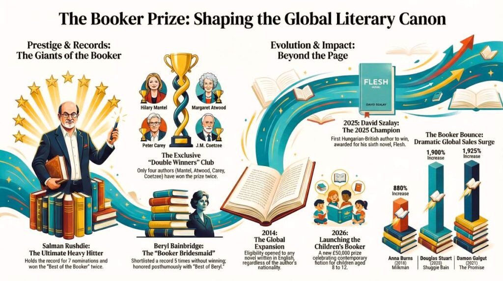 List of Booker Prize Winners in English Literature PDF, PPT