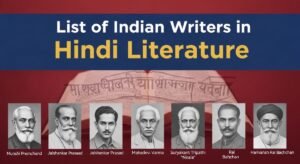 List-of-Indian-Writers-in-Hindi-Literature-Hindi-Sahitya