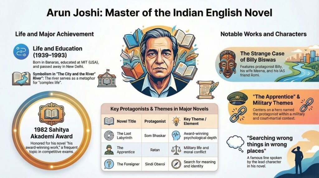  Arun Joshi Biography PDF and PPT Slides Download (.PPTX)