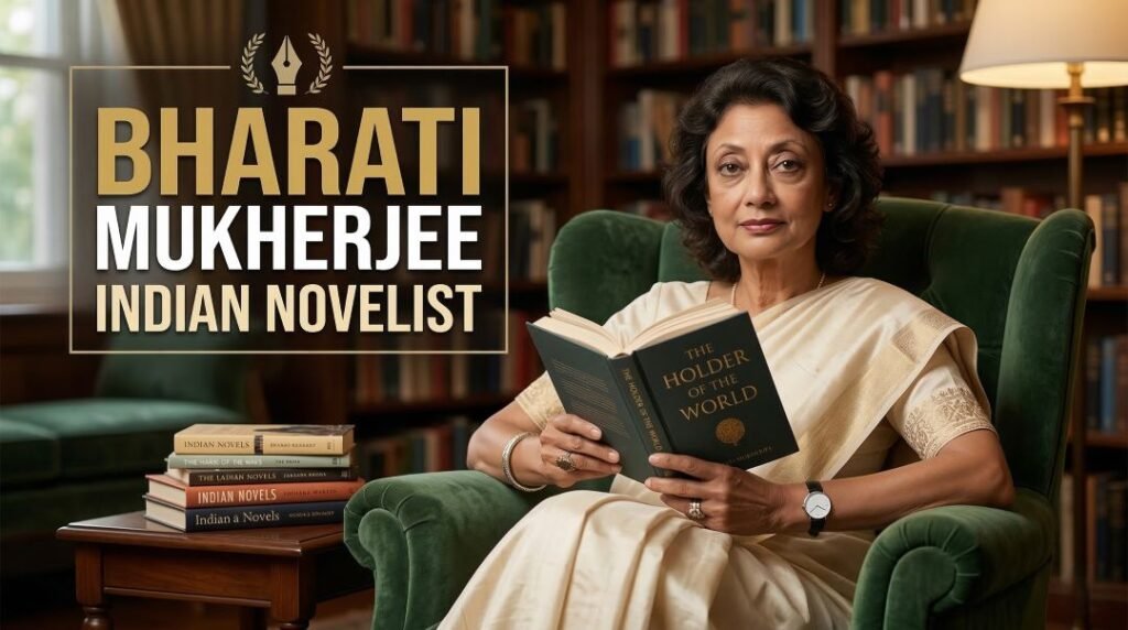 Bharati Mukherjee Biography PDF and PPT Slides Download