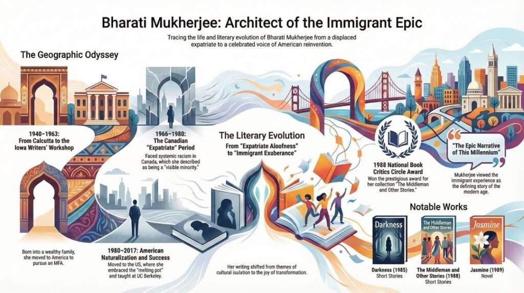 Bharati-Mukherjee-Biography-PDF-and-PPT-Slides-Download