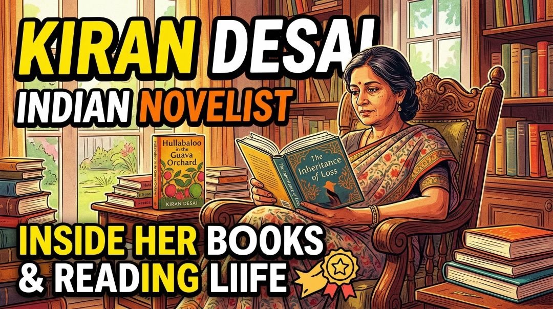 Kiran Desai Biography PDF and PPT Slides Download (.PPTX)