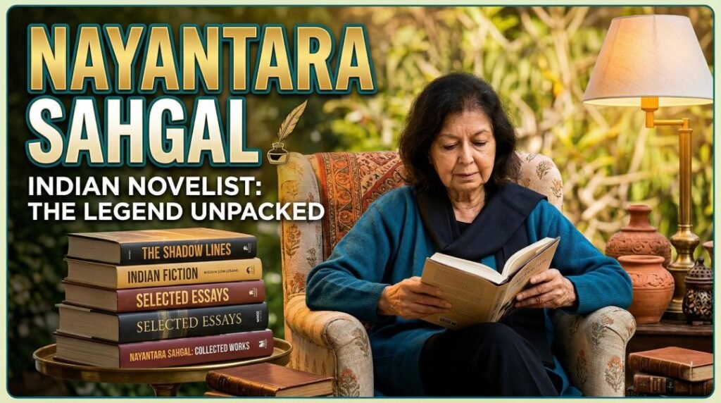 Nayantara Sahgal Biography PDF and PPT Slides Download (.PPTX)