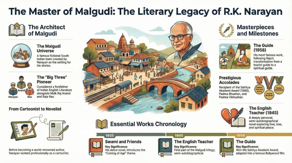 R.K.-Narayan-Biography-PDF-and-PPT-Slides