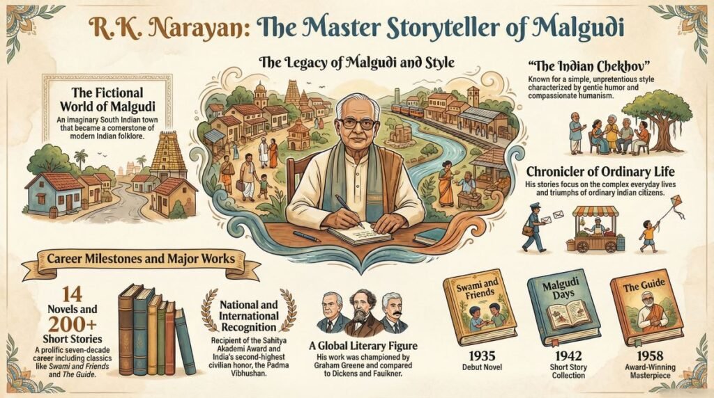 R.K.-Narayan-Biography-PDF-and-PPT-Slides