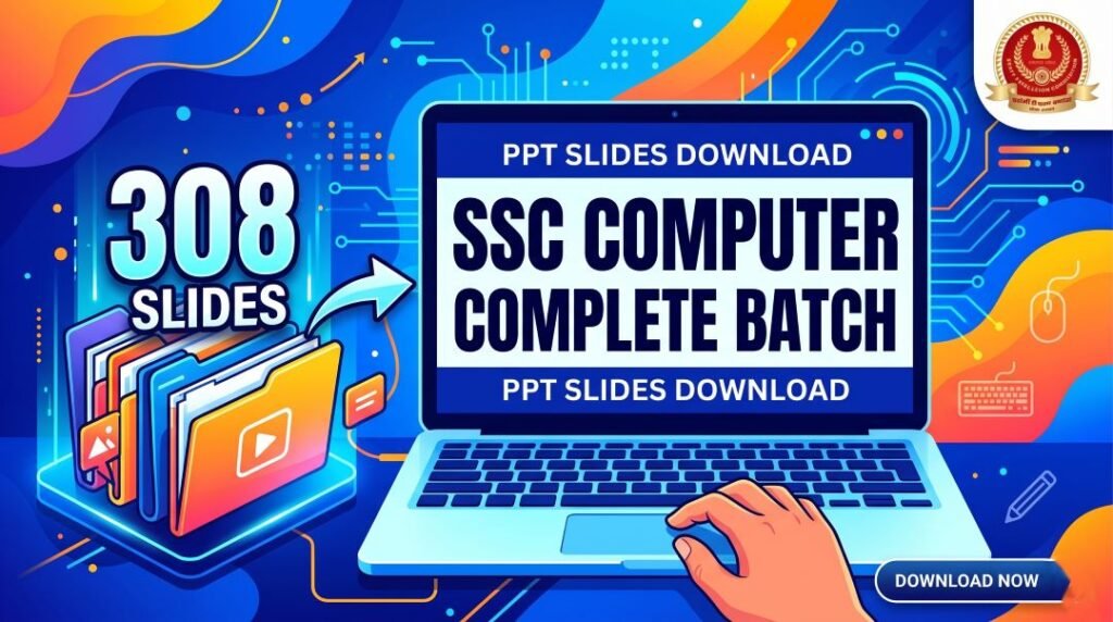 SSC Computer Complete Batch PPT Slides Download