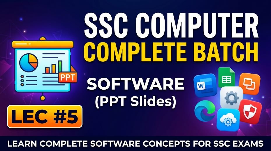 SSC-Computer-Output-Devices-Complete-Batch-PPT-Slides-LEC-5