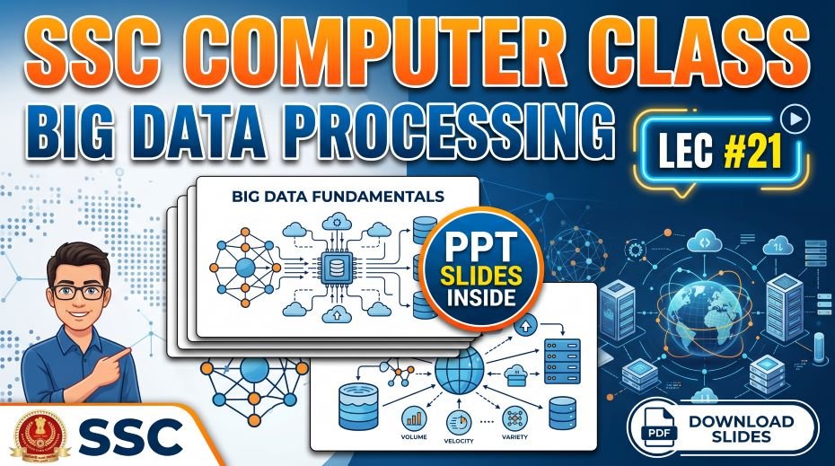 SSC Computer Class Big Data Processing PPT Slides (LEC #21)