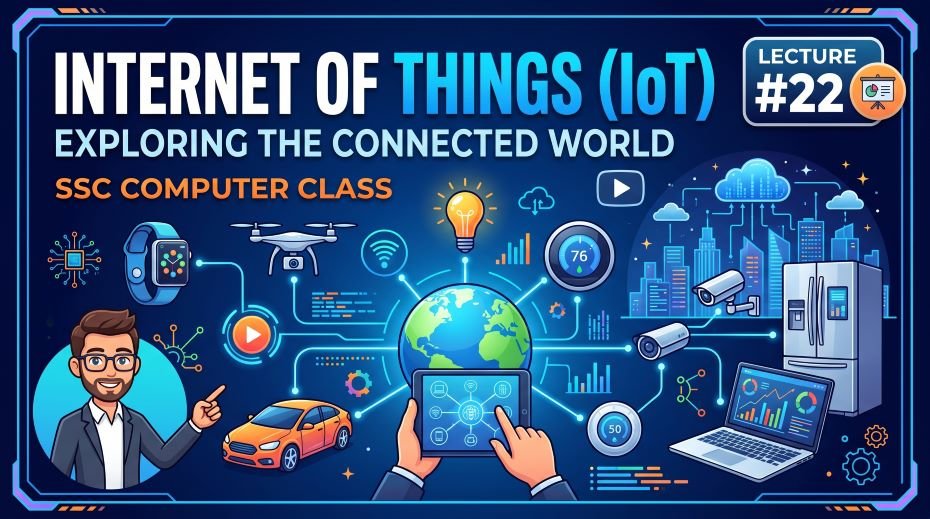 SSC Computer Class Internet of Things PPT Slides (LEC #22) 2 SSC Computer Class Internet of Things PPT Slides (LEC #22)