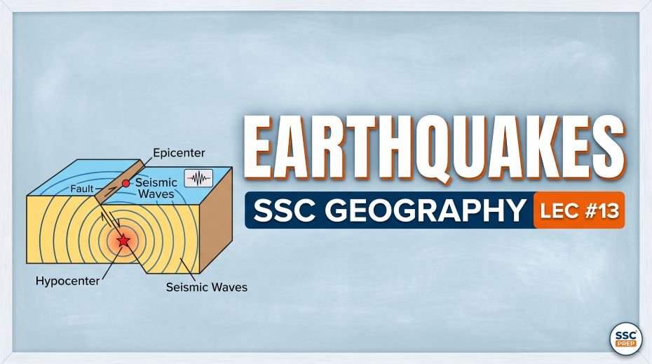 SSC Geography Earthquake PPT Slides Series (LEC #13) 3 SSC Geography Earthquake PPT Slides Series (LEC #13)