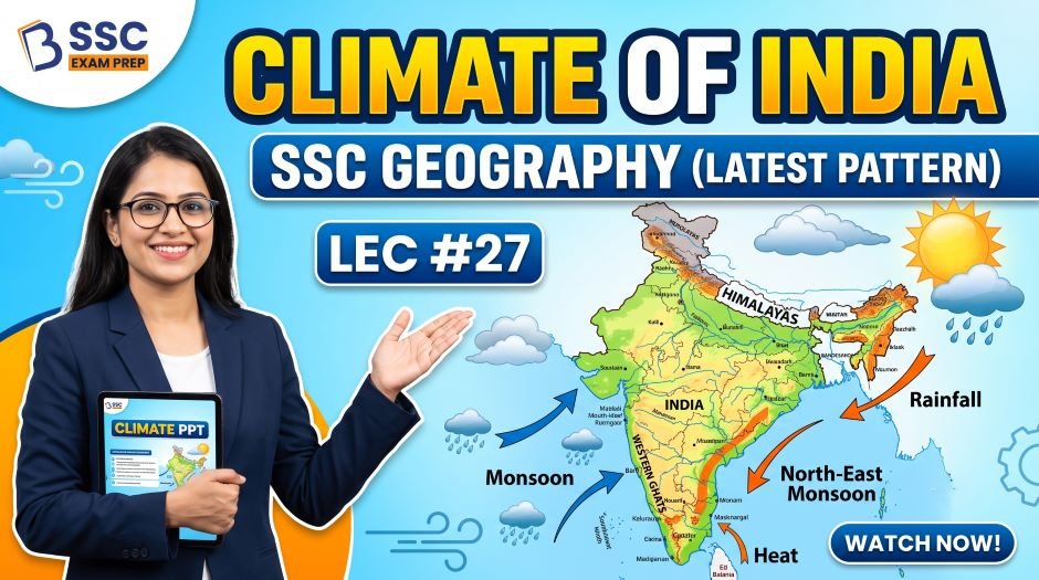 SSC Geography Climate of India PPT (LEC #27) 2 SSC Geography Climate of India PPT (LEC #27)